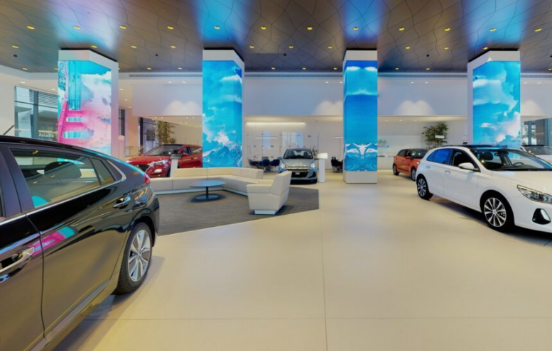 אולם תצוגה HYUNDAI — תל אביב