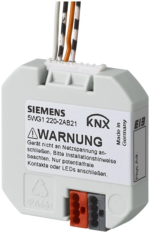 ממשק לחצנים KNX Siemens UP 220/21 מקט 5WG1220-2AB21