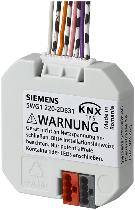ממשק לחצנים KNX Siemens UP 220D31 מקט 5WG1220-2DB31