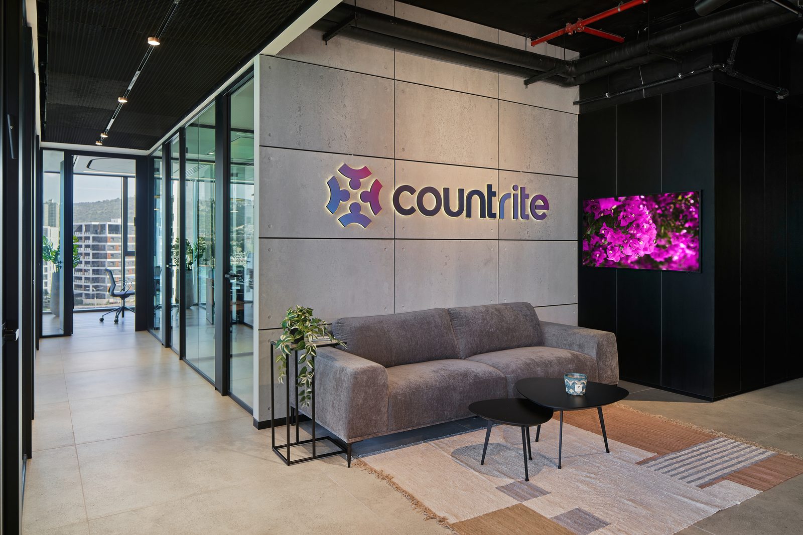 משרד חכם — פרויקט CountRite Technologies של i-feel